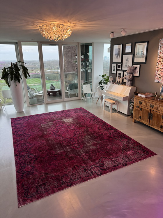 XXL vintage Persisch kleed 400 cm bij 300 cm – Vloerkleden en tapijten, Textile, Wool (photo 2 of 9)