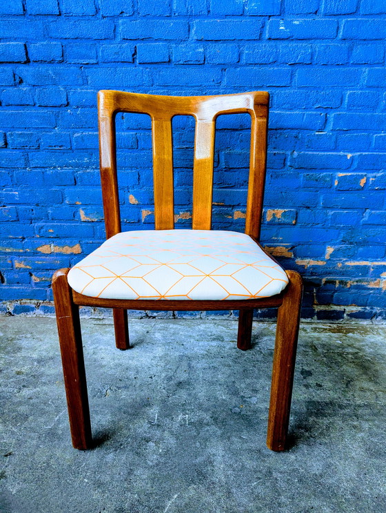 Image 1 of Dyrlund vintage teak chairs - Denmark