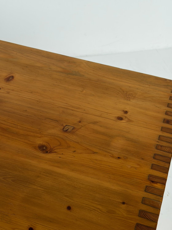 Vintage dining table / desk by Ate van Apeldoorn – Dutch Design Style (photo 5 of 12)