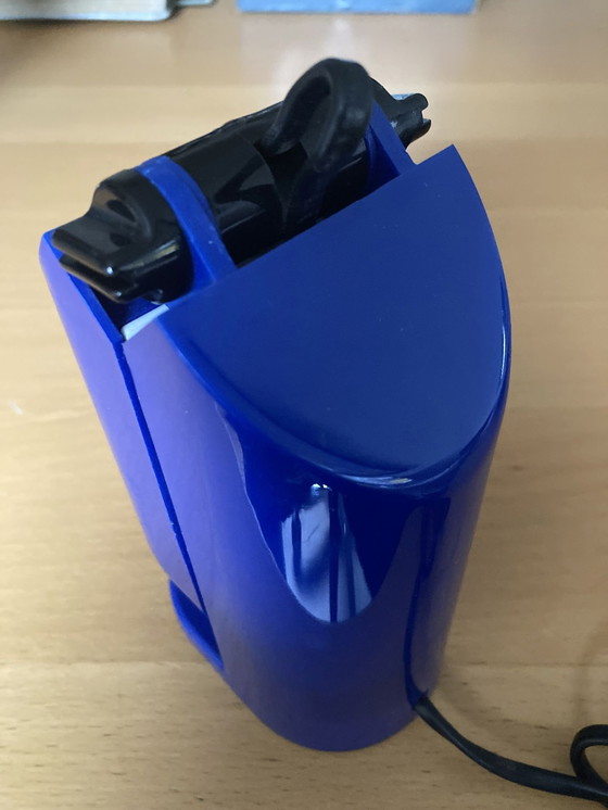 Image 1 of 2x Space Age Z-vouwbare wandlamp in monochroom blauw ontwerp gebaseerd op Manon