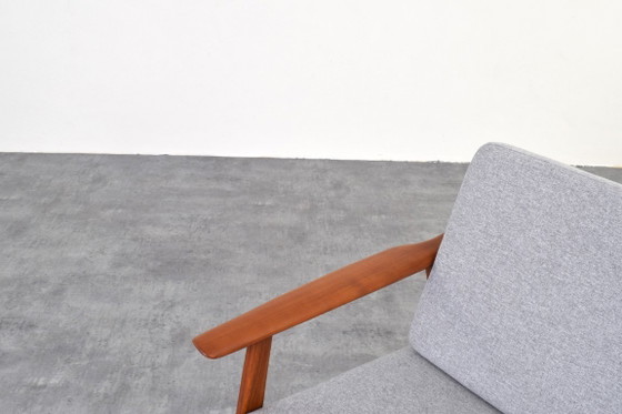 Image 1 of Sillón danés de teca de mediados de siglo, década de 1960.