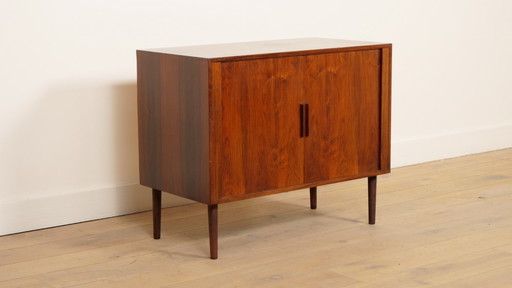 Meuble vintage avec portes coulissantes | Meubles audio | Bois de rose