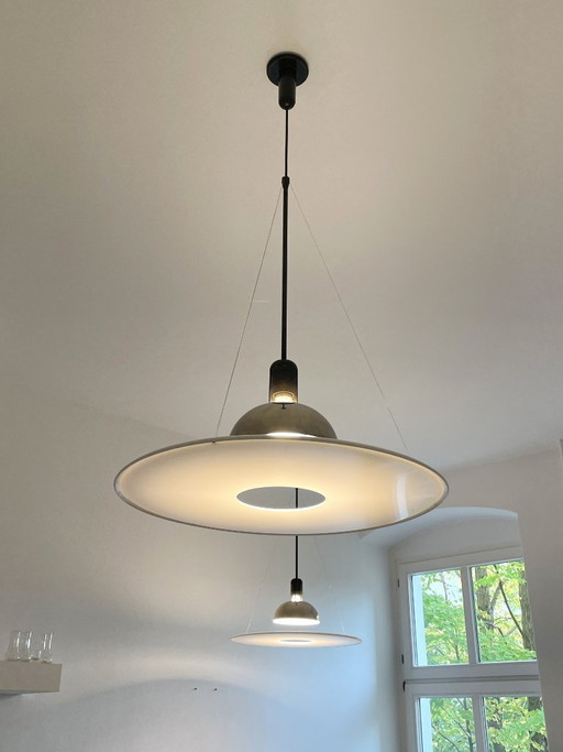 Flos Frisbi Pendelleuchte Castiglioni Ø 60 cm, Lampe 2 von 2