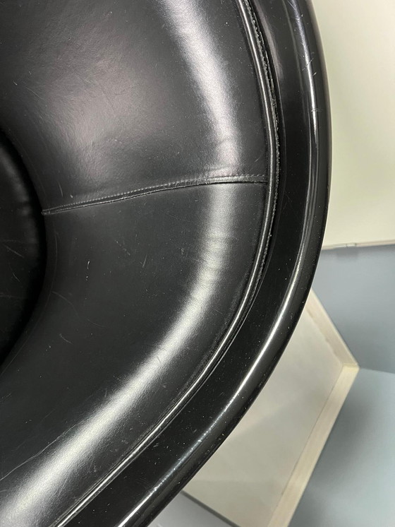 Image 1 of 4x Bennekom Design Leder Esszimmerstühle