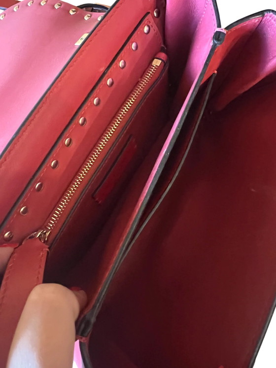 Rockstud Flap Bag – Valentino Garavani, Schoudertassen, Leer, Metaal (photo 7 of 13)