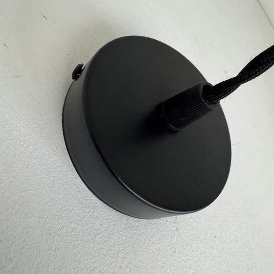 Image 1 of ANCIENNE SUSPENSION SCANDINAVE EN OPALINE VINTAGE