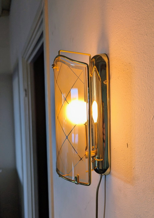 Vintage wall light Herda 1960s