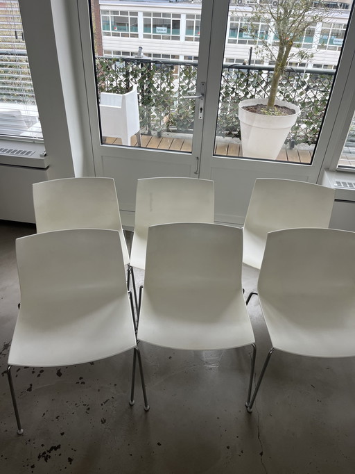 6x Arper Catifa 53 Chairs