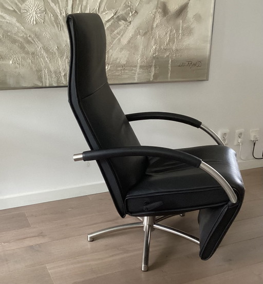 Jori Mensana recliner armchair black leather