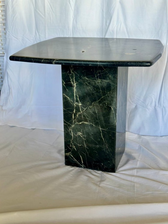Image 1 of Vintage Italian marble coffee table small side table