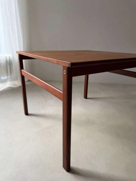 Image 1 of Table basse en teck d'Alf Svensson, design du milieu du siècle des années 1960