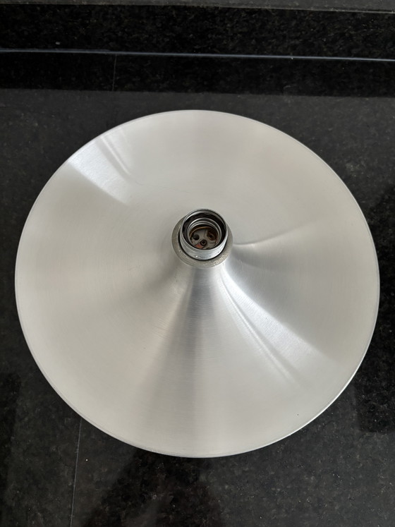 Vintage Space Age Ceiling or Wall light Discus 60s/70s – Aluminium (photo 8 of 11)