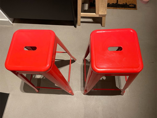 2x Barhocker - Modell Tolix