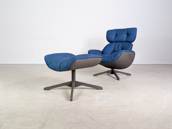 Image 1 of Fauteuil + pouf Roche Bobois originaux Quiet Life 2 Cédric Ragot