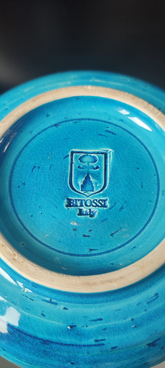 Image 1 of Aldo Londi pitcher, Bitossi, Rimini Blu series