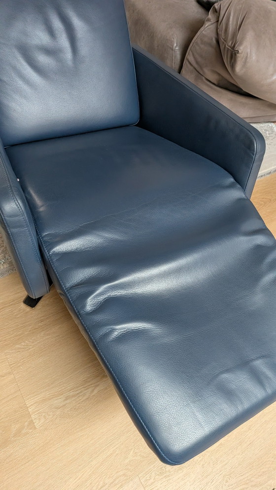 INTERTIME Relax-Sessel – Verstellbarer relaxsessel, Leather, Metal (photo 4 of 10)