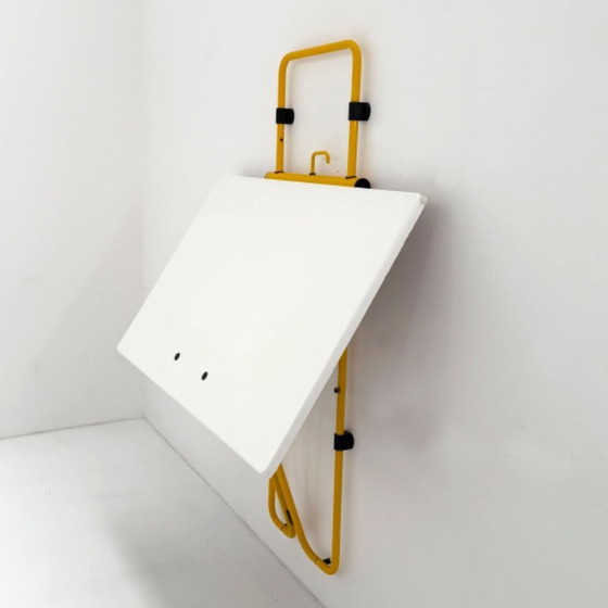 Image 1 of Clino Tubular Folding Wall Table by Mario Mazzer for Magis, 1980s