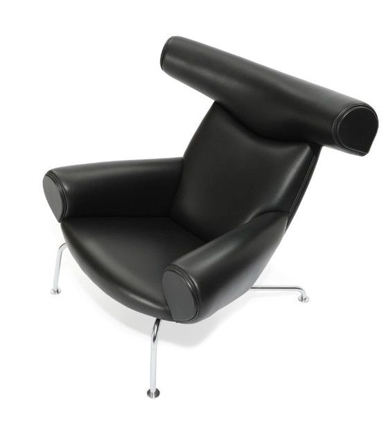 Image 1 of Ox Chair + Ottoman by Hans J. Wegner I Erik Jørgensen