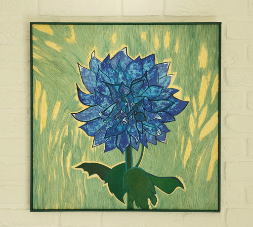 "The Strong Blue Dahlia" Gallery Suncorner
