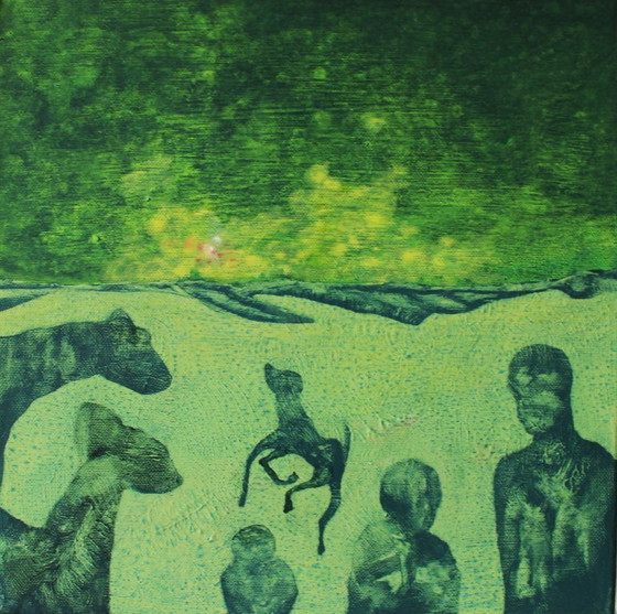 Dogs Dream – Peintures et dessins, Wood, Canvas (photo 2 of 10)