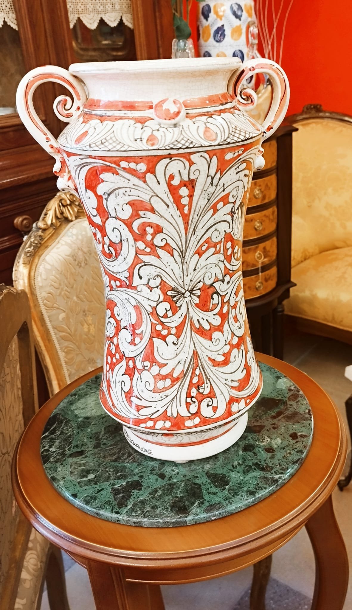 Caltagirone majolica ceramic vase | €300 | Whoppah