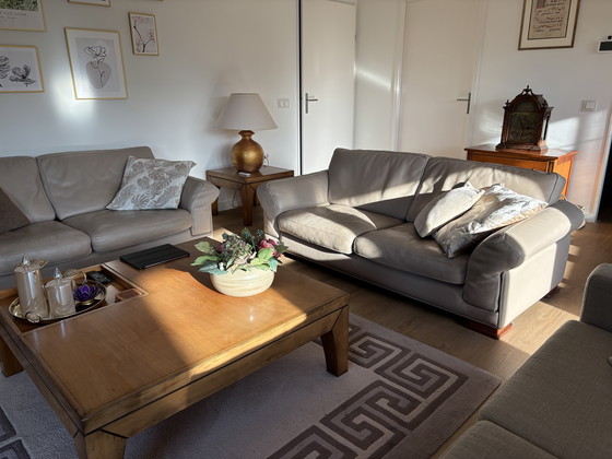 Image 1 of Design Roche Bobois, 2 Banken und 1 Hocker