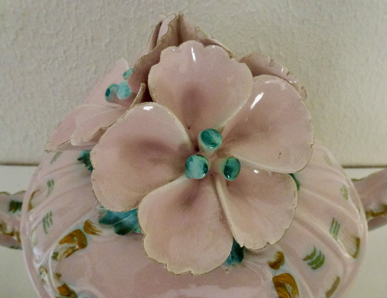 Image 1 of Magnifique bonbonnière italienne vintage / plat couvert – 1960