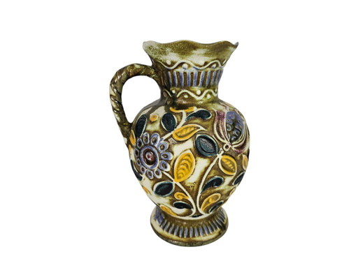 Bay Keramik - Modell 63-24 - W-Deutschland - Blumendekor - 60er Jahre