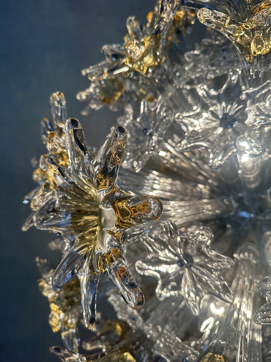 Image 1 of Lampadario XL Vintage Venini "Esprit" (prima edizione) - Toni Zuccheri