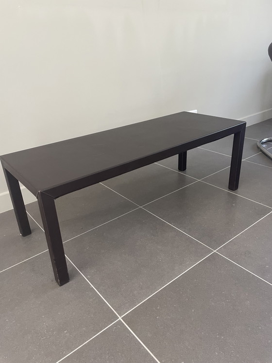Image 1 of Minotti Leather Table