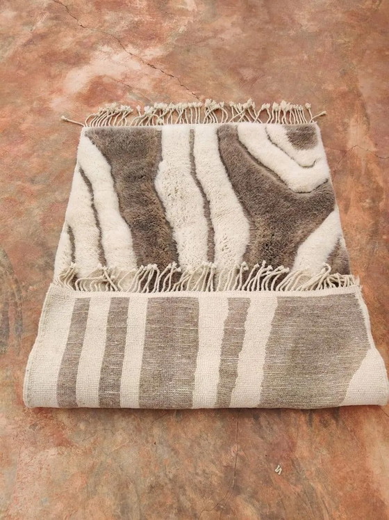 Moroccan Mrirt Handwoven Rug - High Quality Wool – Rugs & carpets, Cotton, Modern (photo 4 of 4)