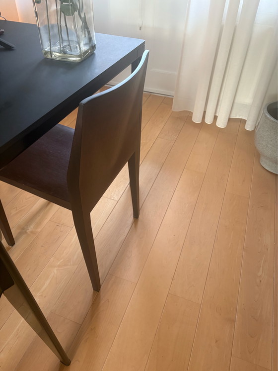 Image 1 of 4x Alias ​​- Sillas de comedor Laleggera en nogal