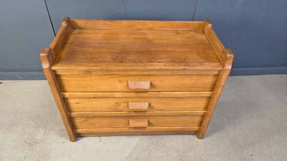 Image 1 of Commode en chêne par Depuydt Meubelen, Belgique, 1980 