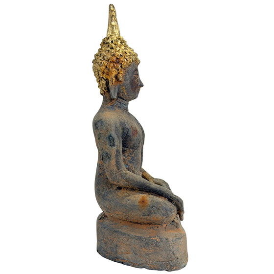 Buda Ayutthaya de bronce dorado – Tailandia, siglos XVII-principios del XVIII – Esculturas, Bronze (photo 7 of 11)