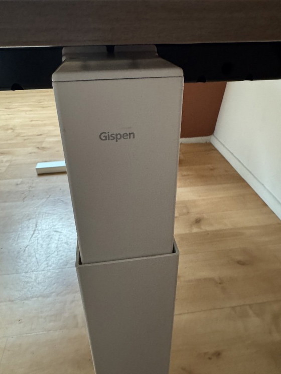 Image 1 of Ergonomischer Gispen-Schreibtisch (höhenverstellbar für Sitzen und Stehen)