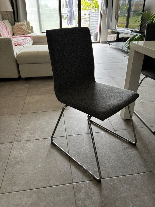 8x Eetstoelen IKEA LILLÅNÄS Grijs