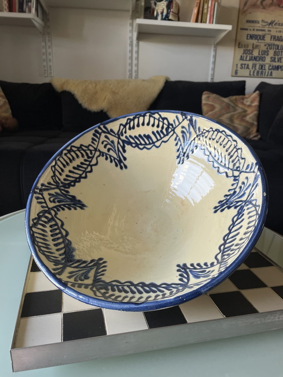 Image 1 of Grote handgemaakte terracotta kom