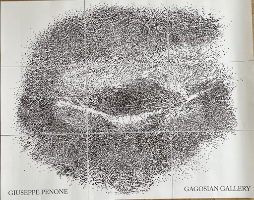 Giuseppe Penone, Contacto—Occhio Destro Di R. . . (2009), póster de exposición original, impreso en el Reino Unido