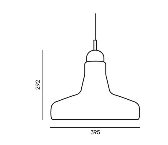 Image 1 of BROKIS LEUCHTER »Shadows XXL« Pendelleuchten - Set