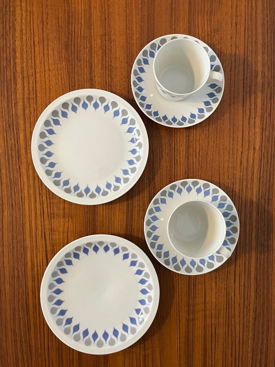 Duo Blå Dråbe – Lyngby, Servies, Porcelain (photo 3 of 7)