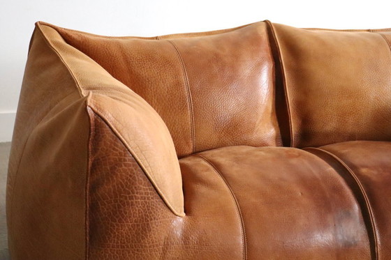 Image 1 of Divano Le Bambole in pelle di bufalo disegnato da Mario Bellini per B&B Italia, anni '70.