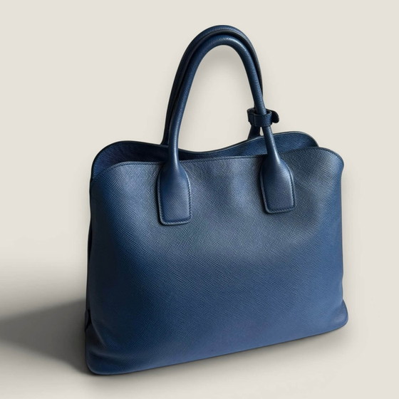 Prada Saffiano Leather Open Promenade Satchel – Borse a spalla (photo 8 of 23)