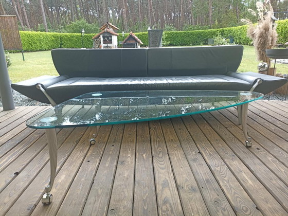 Image 1 of Sofá icónico de diseño en piel "Rolf Benz" modelo 1600. ¡En excelente estado!