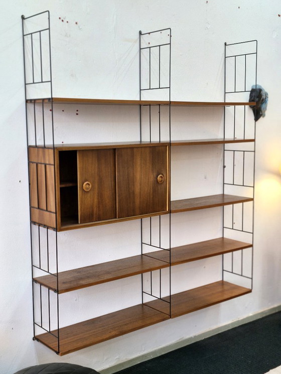 Image 1 of Vintage wandsysteem / teak jaren 70