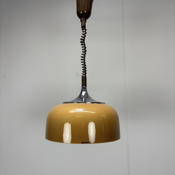 Image 1 of Lampada a sospensione di metà secolo di Meblo, Harvey Guzziny, anni '70, Italia