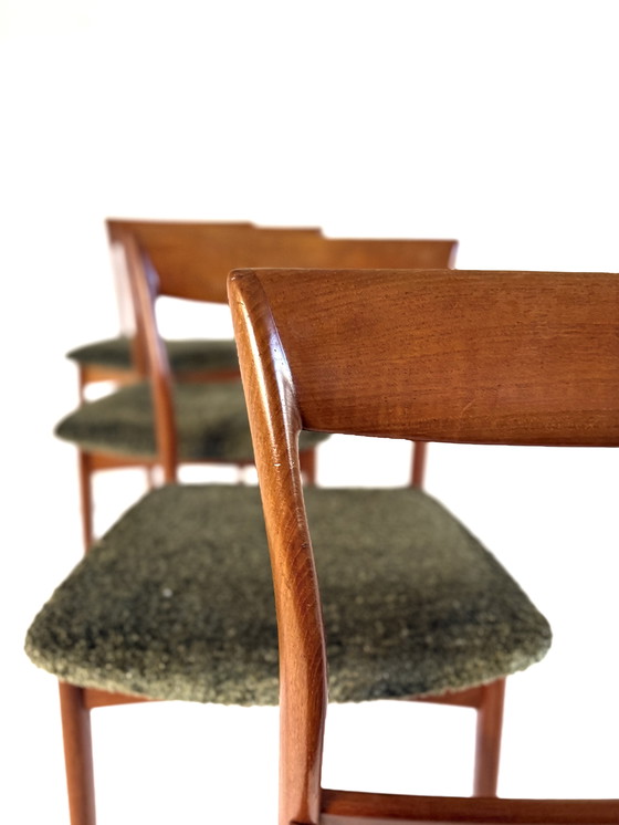 Image 1 of 4x restored dining room chair, Viborg Stolefabrik '60