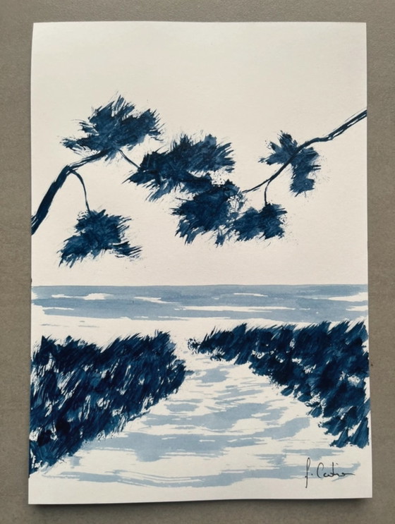 Image 1 of Artist's sketch 21x15cm