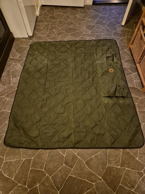 Image 1 of Vintage Burberry picnic blanket