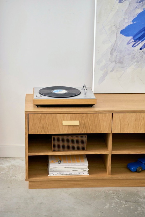 Image 1 of Commode à plateau tournant D-S07 à trois tiroirs