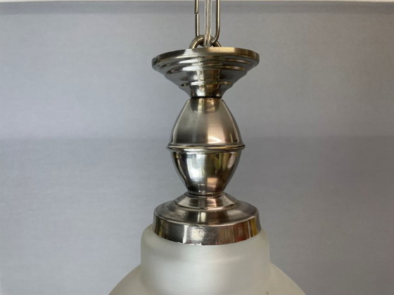 Image 1 of Kunst glazen hanglamp Mazzega stijl